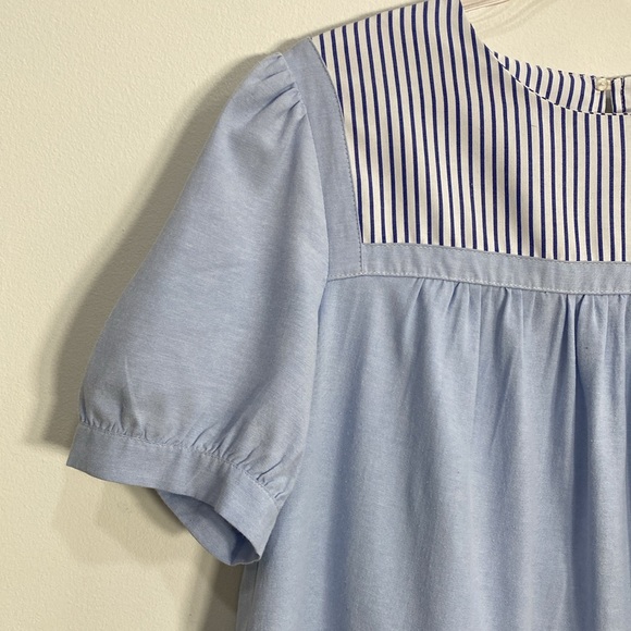 Pomander Place Tuckernuck Tiered Mini Swing Dress Women's Large - Picture 4 of 15